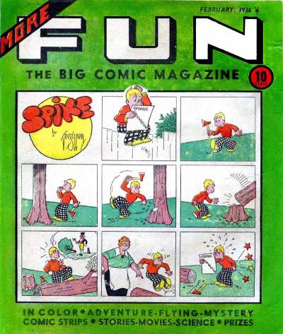 More Fun #8–Siegel and Shuster, Steampunk Comics and A Mystery Solved