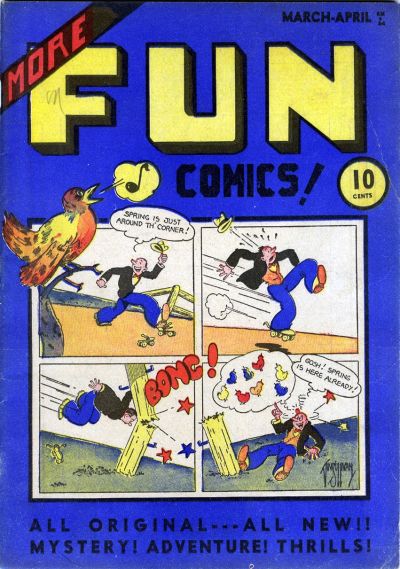 More Fun #9: Standard Comic Book Size, Creig Flessel Appears and Who’s In Charge?