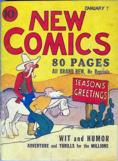 DC’s New Comics #2–Siegel and Shuster and Federal Men